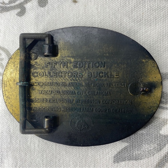 Buckle vintage National Finals Rodeo Hesston 1979
NFR Adult Cowboy - Picture 2 of 5